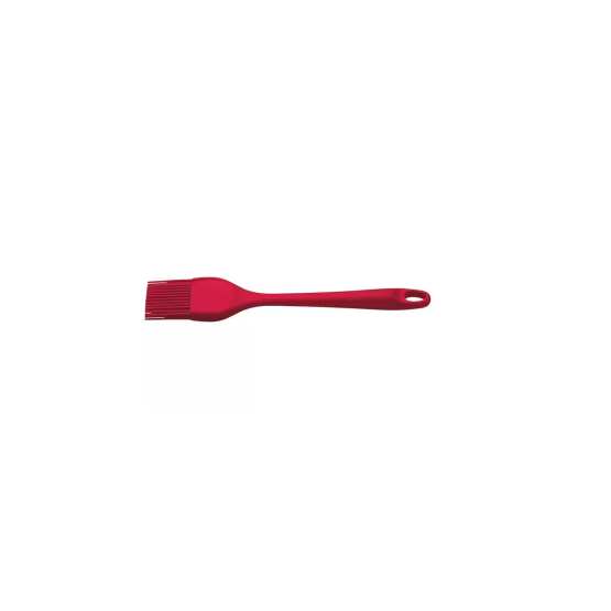Pincel Culinário de Silicone 25cm Vermelho 